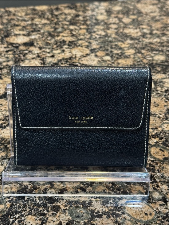 kate spade Handbags - Kate Spade ♠️ Pebbled Leather Wallet Made in Italy